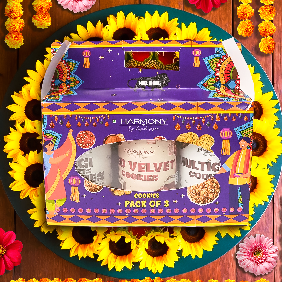 Harmony Cookie Hamper – Trio of Flavors