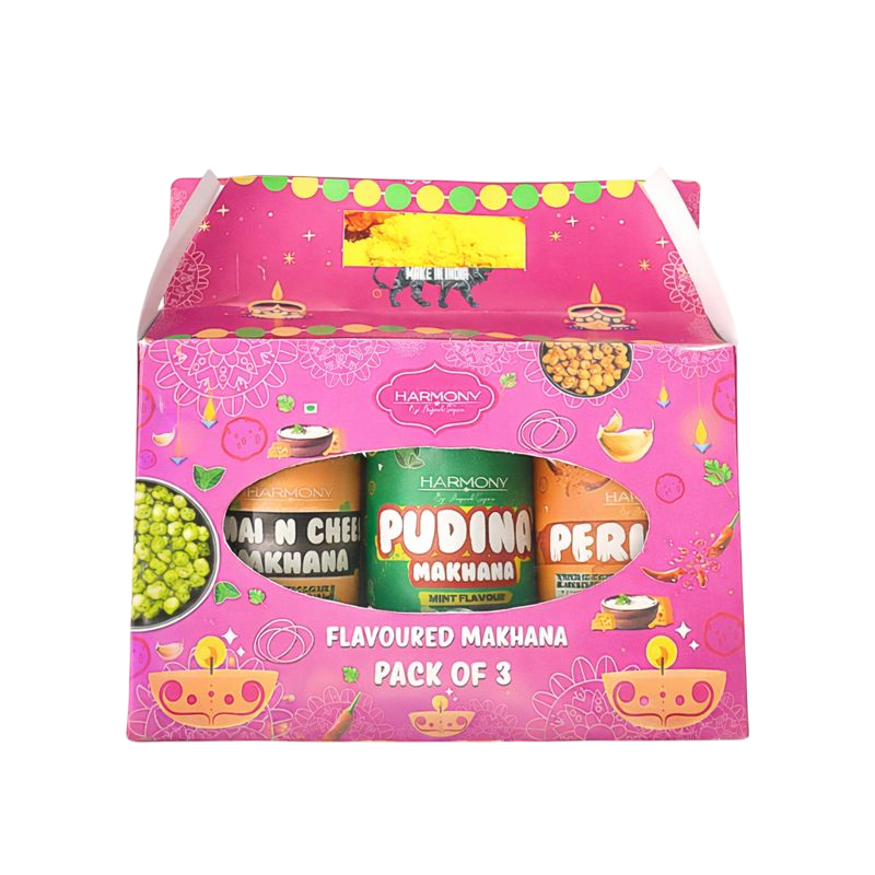 Harmony Makhana Hamper – Trio of Flavors