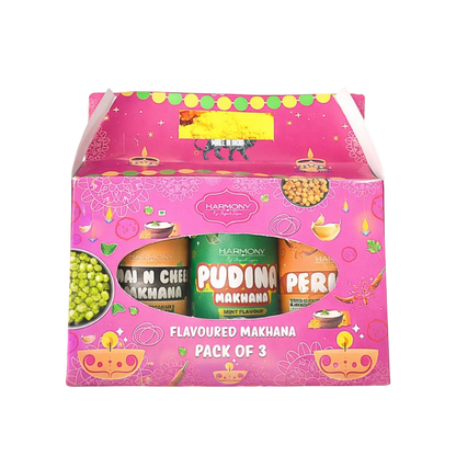 Harmony Makhana Hamper – Trio of Flavors