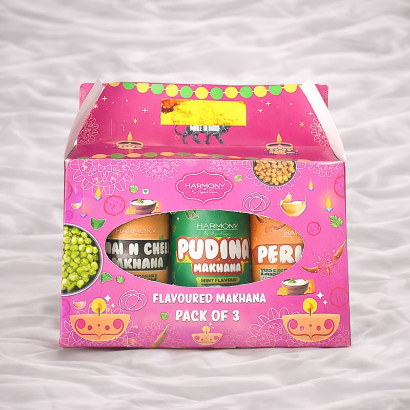 Harmony Makhana Hamper – Trio of Flavors